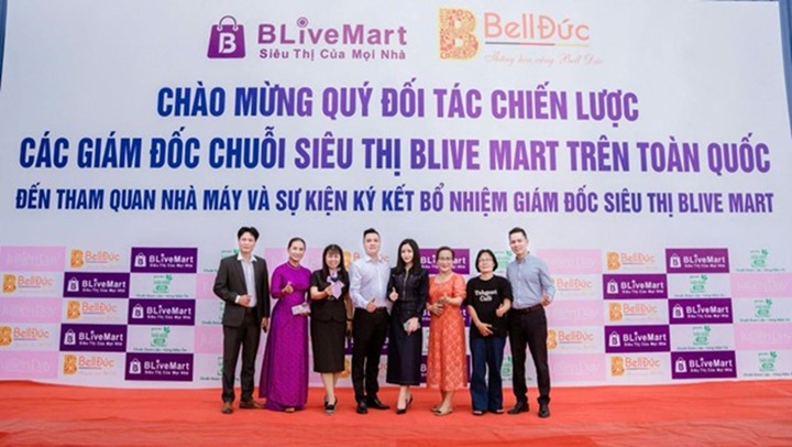 Bell Đức đồng hành triển khai chuỗi siêu thị Blive Mart trên toàn quốc