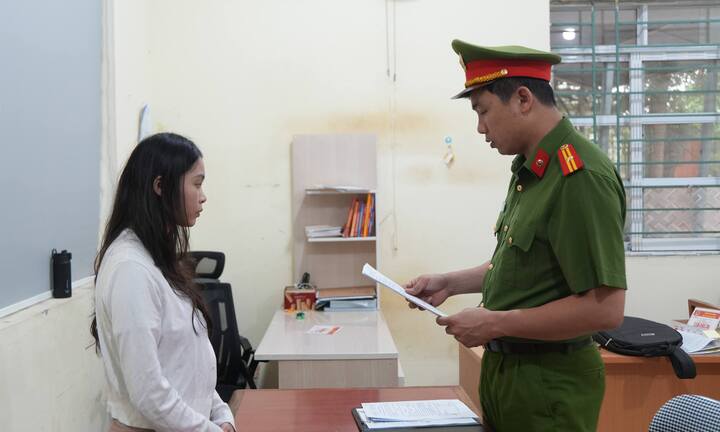 Triệu Thị Dung bị bắt tạm giam