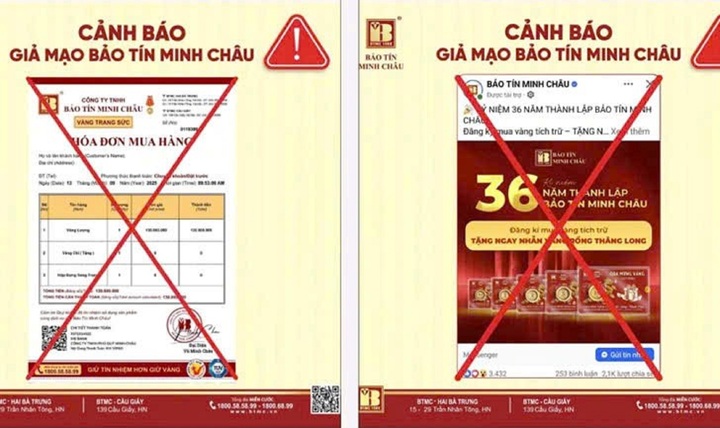 Công an Phú Thọ cảnh báo chiêu trò giả danh thương hiệu vàng uy tín để chiếm đoạt tài sản