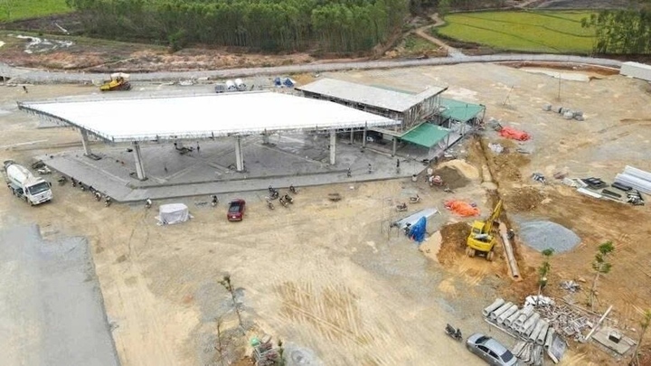 Các trạm dừng nghỉ trên tuyến cao tốc Bắc - Nam phía Đông đang thi công thế nào?