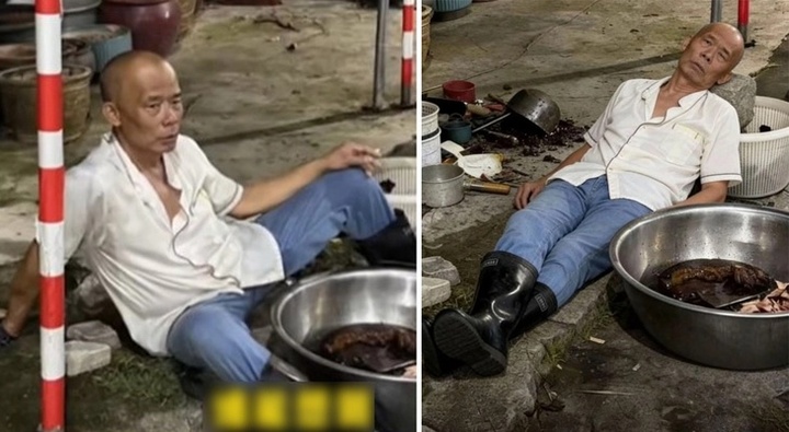 Ông chủ quán lẩu gà 