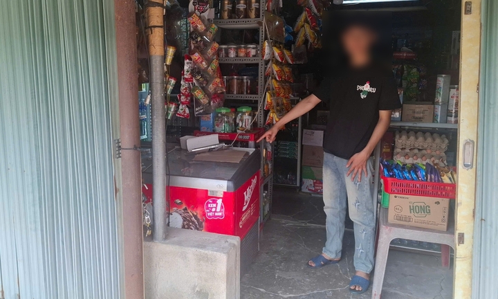 Bắt thanh niên cướp giật tiền trên tay chủ tiệm tạp hóa giữa ban ngày