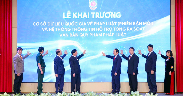 Khai trương phiên bản mới Cơ sở dữ liệu quốc gia về pháp luật