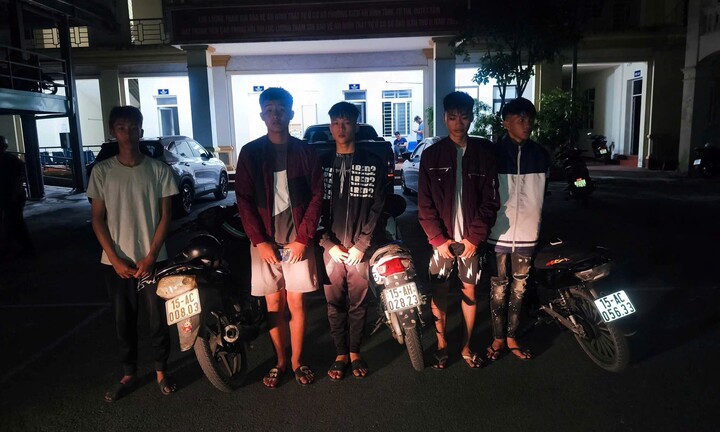 Hải Phòng: Xử lý 2 nhóm thanh thiếu niên vi phạm trật tự an toàn giao thông