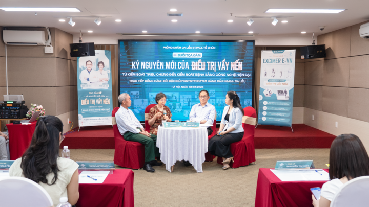 Điều trị vẩy nến bước sang giai đoạn mới: Ưu tiên kiểm soát bệnh lâu dài bằng công nghệ hiện đại 