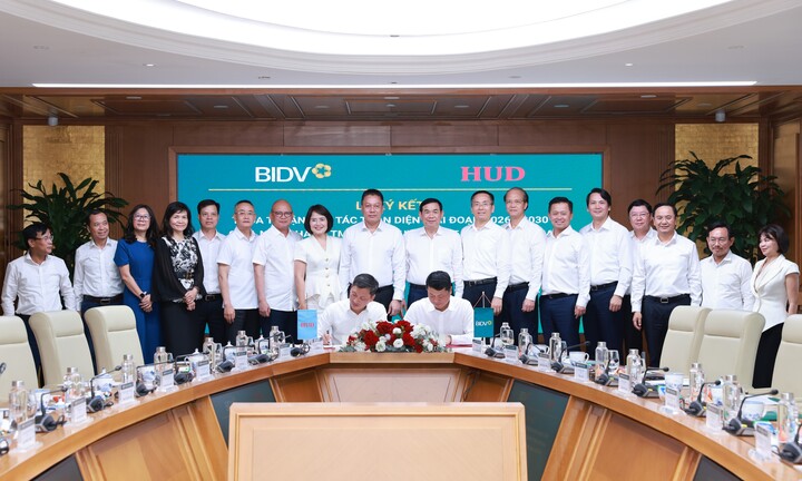 BIDV và HUD tăng cường hợp tác hướng tới phát triển bền vững