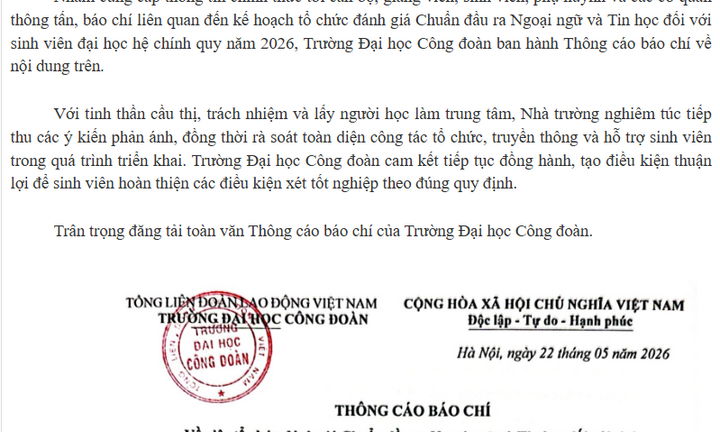 Thông báo 