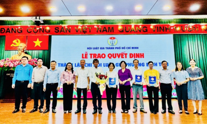 TP.HCM: Ra mắt Chi hội Luật gia phường Bình Tiên