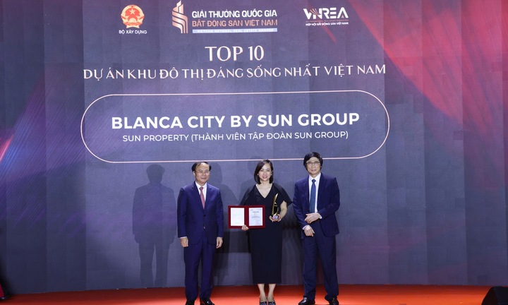 Blanca City khẳng định chất lượng với danh hiệu “dự án khu đô thị đáng sống nhất Việt Nam”