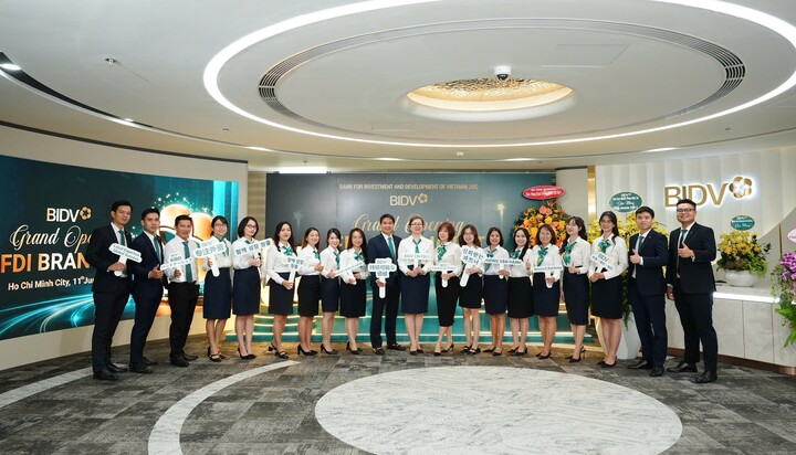 BIDV tiên phong ra mắt chi nhánh dành riêng cho khách hàng FDI