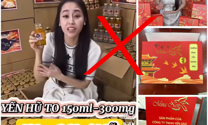 Triệt phá đường dây sản xuất yến chưng giả, thu giữ hơn 70.000 hũ sản phẩm