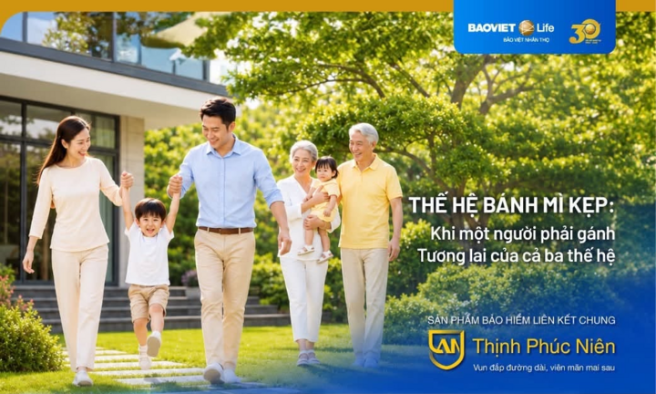  "Thế hệ bánh mì kẹp " trong gia đình và nỗi lo gánh vác