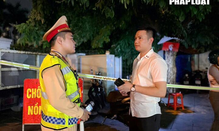 Theo chân lực lượng CSGT kiểm tra nồng độ cồn: Dính phạt vì sau giờ làm uống nửa lon bia với người quen