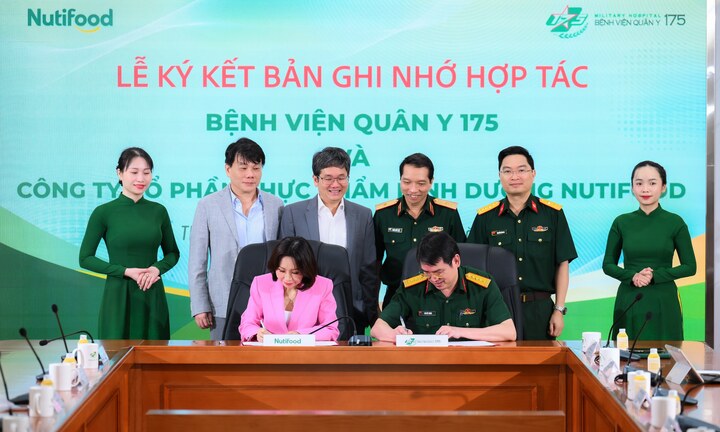 Nutifood và Bệnh viện Quân y 175 hợp tác xây dựng nền tảng nghiên cứu khoa học cho các giải pháp dinh dưỡng Việt