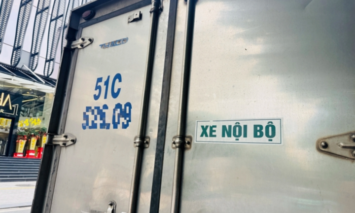 Quy định niêm yết, dán cố định chữ 