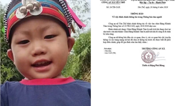 Tìm kiếm bé trai gần 2 tuổi mất tích khi đi chăn bò: Thiếu tá công an thông tin đáng chú ý