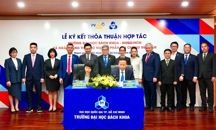 PVcomBank và Trường Đại học Bách khoa – Đại học Quốc gia TP. Hồ Chí Minh ký thỏa thuận hợp tác, cùng kiến tạo nguồn nhân lực chất lượng cao