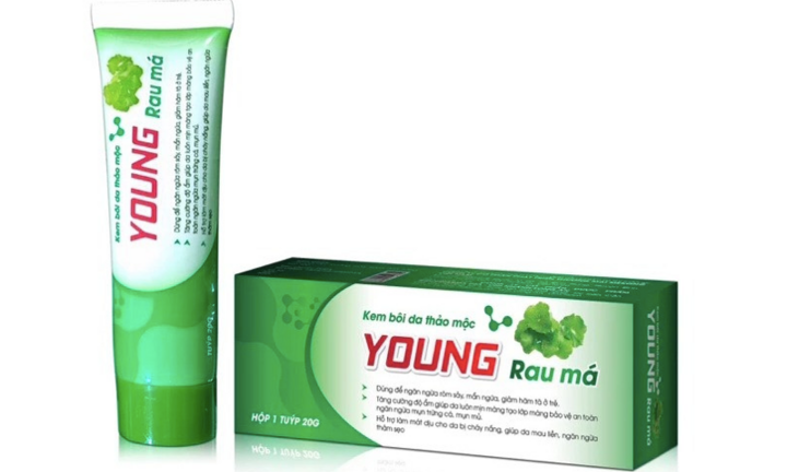 Thu hồi trên toàn quốc kem bôi da thảo mộc Young Rau Má, khuyến cáo người dân không sử dụng