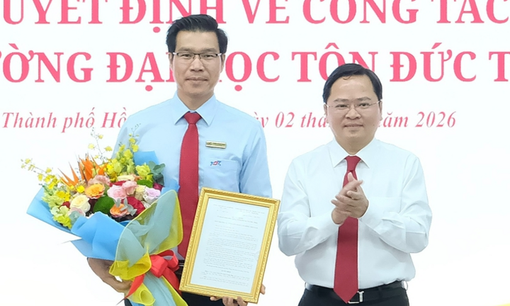  PGS.TS Trần Trọng Đạo tiếp tục làm Hiệu trưởng Trường đại học Tôn Đức Thắng