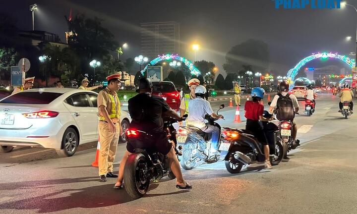 Thái Nguyên: Gần 60.000 trường hợp vi phạm giao thông bị xử lý trong 6 tháng