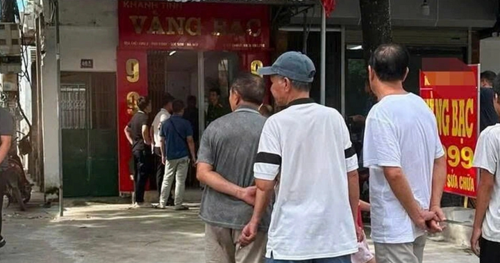 Cướp tiệm vàng ở Hà Nội, nghi phạm manh động bị bắt sau khi gây án