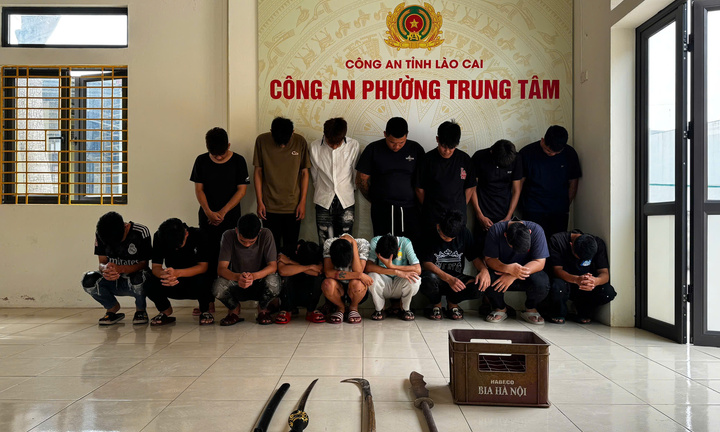 Khởi tố 13 đối tượng gây rối trật tự công cộng ở Lào Cai