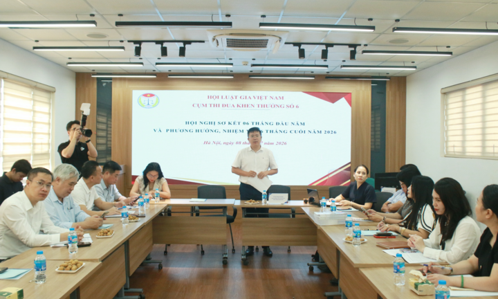 Cụm thi đua số 6 phát huy vai trò quan trọng trong xây dựng pháp luật, cải cách tư pháp