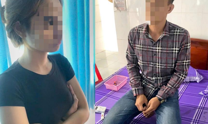 Bắt quả tang đôi nam nữ