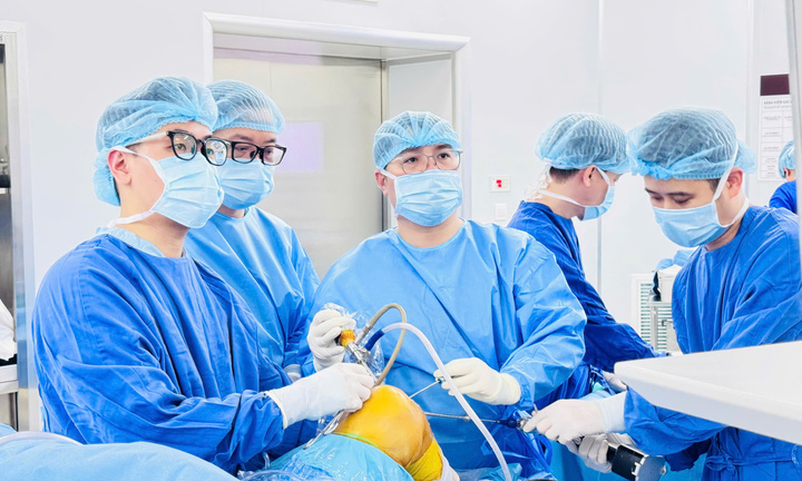 Vinmec Hải Phòng  "giải cứu " khớp gối lỏng lẻo cho người phụ nữ bằng gân tự thân