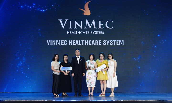 Vinmec “lập hat-trick” tại HR Asia Awards, khẳng định chiến lược lấy con người làm gốc