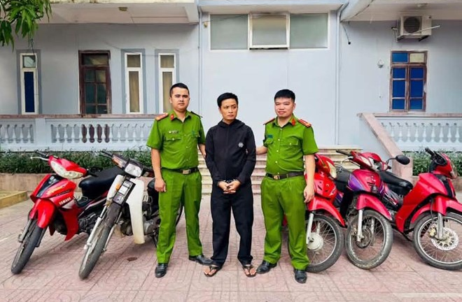 Bắt đối tượng có 2 tiền án về tội Trộm cắp tài sản vẫn