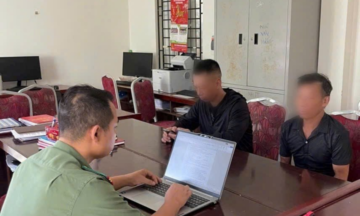 Xử phạt 2 cha con thả diều trong khu vực cấm bay của sân bay Cát Bi