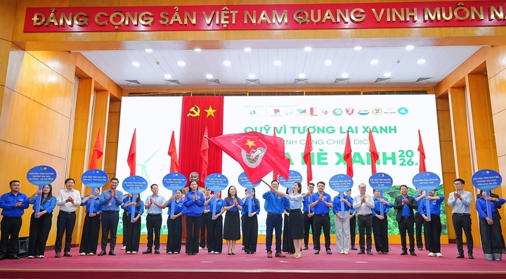 Quỹ Vì tương lai xanh tài trợ gần 3,5 tỷ đồng triển khai hơn 30 công trình môi trường trong Chiến dịch Mùa hè Xanh 2026