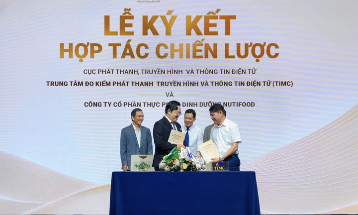 Nutifood và Cục Phát thanh, Truyền hình và Thông tin điện tử hợp tác chiến lược phát triển nguồn nhân lực số