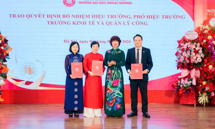 Trường Đại học Ngoại thương công bố quyết định thành lập 4 trường trực thuộc