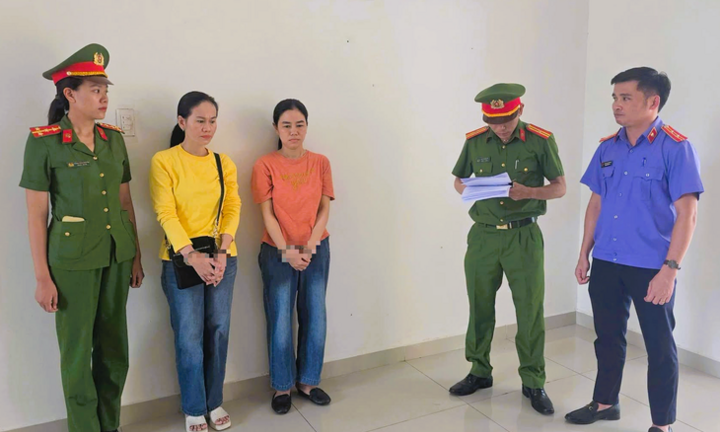 Bắt hai phụ nữ chiếm đoạt 7,1 tỷ đồng bằng thủ đoạn