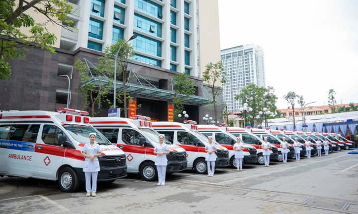 Xây dựng mạng lưới cấp cứu ngoại viện đồng bộ, hiện đại, liên thông trên toàn quốc