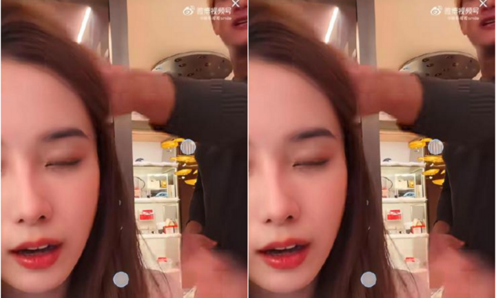 Clip: “Anh sếp showbiz” tát vợ ngay trên sóng livestream gây xôn xao, sự thật là gì?