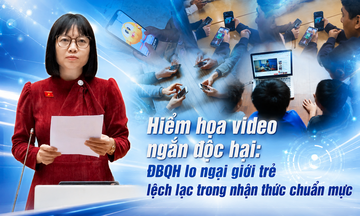 Hiểm họa video ngắn độc hại: ĐBQH lo ngại giới trẻ lệch lạc trong nhận thức chuẩn mực