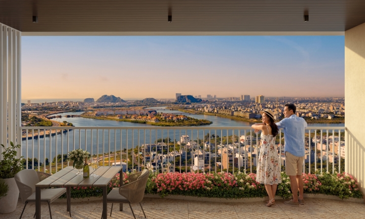 Nam trung tâm Đà Nẵng đón làn sóng dịch chuyển mới, căn hộ penthouse được cộng đồng tinh hoa yêu thích