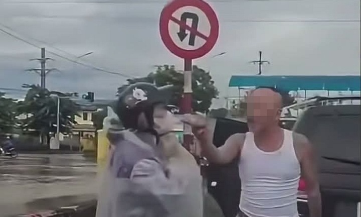 Công an xác minh vụ tài xế ô tô tát phụ nữ giữa đường ở Bắc Ninh
