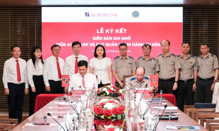 Agribank và Cục Quản lý Thi hành án dân sự ký kết Biên bản ghi nhớ hợp tác