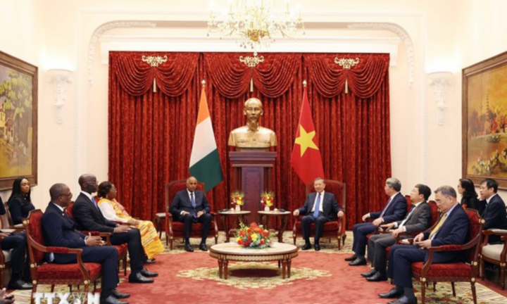 Tổng Bí thư, Chủ tịch nước Tô Lâm tiếp Chủ tịch Quốc hội Bờ Biển Ngà