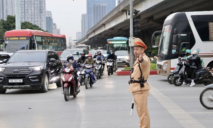 Hà Nội phân luồng giao thông phục vụ trận chung kết lượt về Giải vô địch bóng đá Đông Nam Á