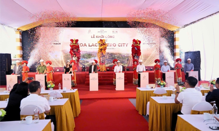 Dự án do KITA Group phát triển tại Hòa Lạc chính thức khởi công