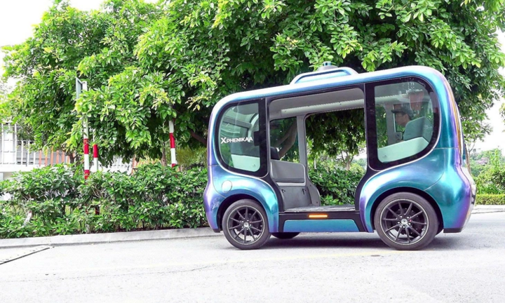 Hà Nội cho phép thử nghiệm xe buýt tự hành, robot giao hàng, robottaxi tại Hòa Lạc