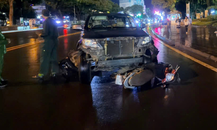Kết quả nồng độ cồn của tài xế ô tô tông nhiều xe máy ở Gia Lai