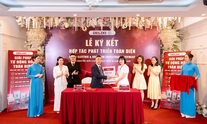 Delixi Electric bắt tay Khoa Kim, mở rộng cơ hội tiếp cận thiết bị điện chất lượng, minh bạch nguồn cung chính hãng cho thị trường Việt Nam