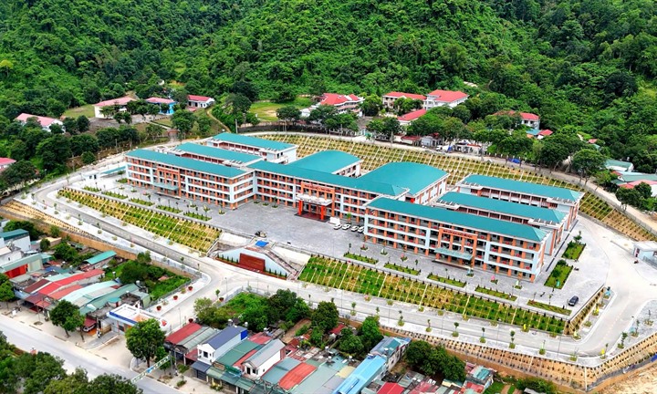 Trường PETROVIETNAM - Phong Thổ (Lai Châu) đã sẵn sàng cho năm học mới