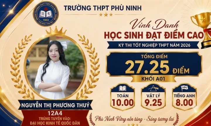 Trường THPT Phù Ninh (Phú Thọ): Niềm tự hào từ  "mùa vàng, trái ngọt”, hân hoan bước vào năm học thứ 64